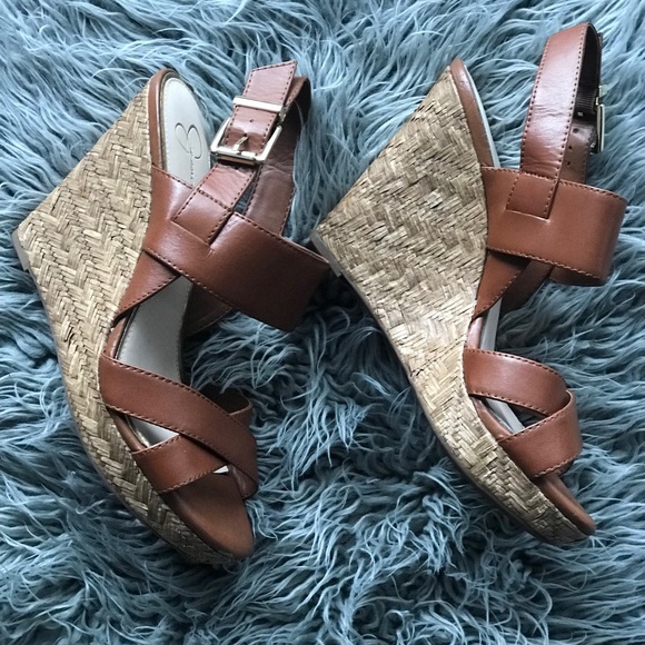 Jessica Simpson Shoes - SALE💥 NWOT Jessica Simpson Woven Wedges
